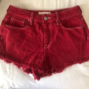 pacsun highrise fesitval shorts